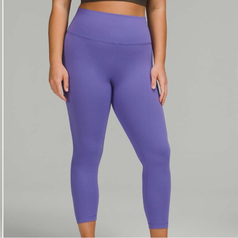 Lululemon Wunder Train High-Rise Tight 25” in Charged Indigo